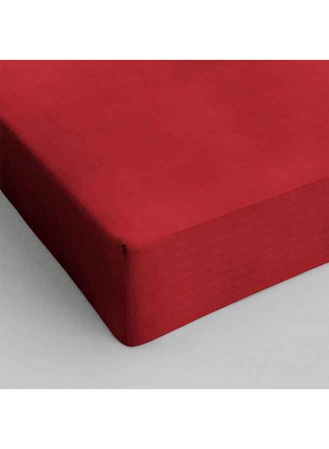 Dreamhouse Hoeslaken Rood - Katoen