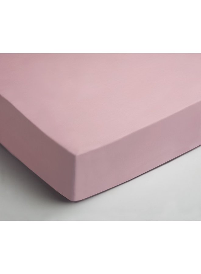 Hoeslaken Roze - Katoen