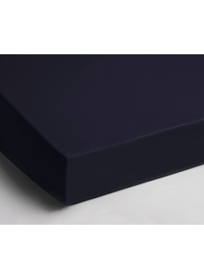 Hoeslaken Navy - Katoen