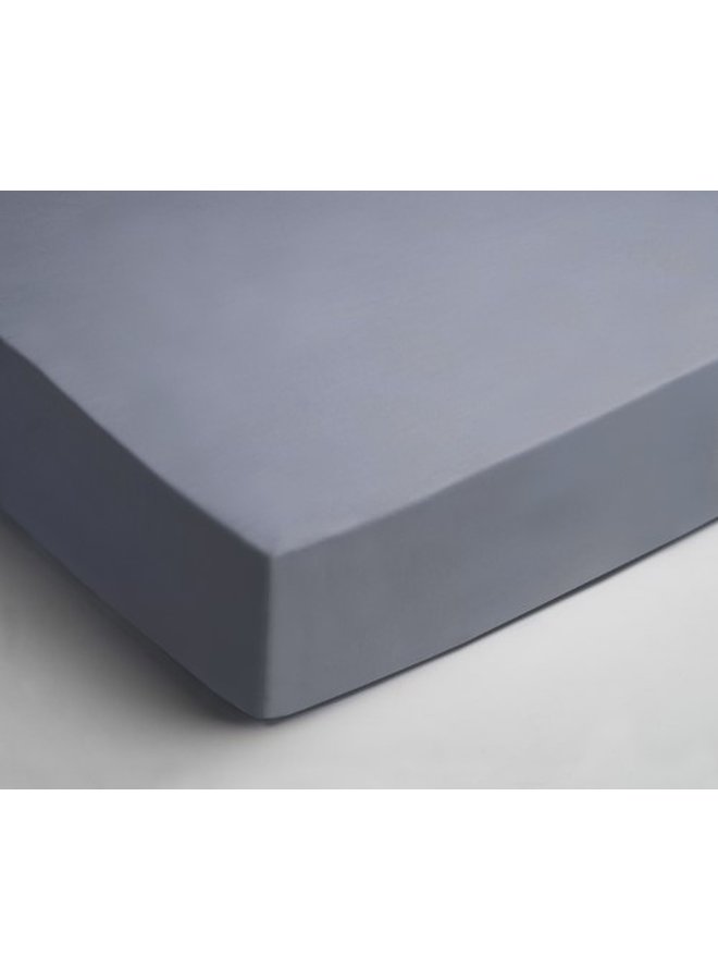 Hoeslaken Blauw - Dubbel Jersey