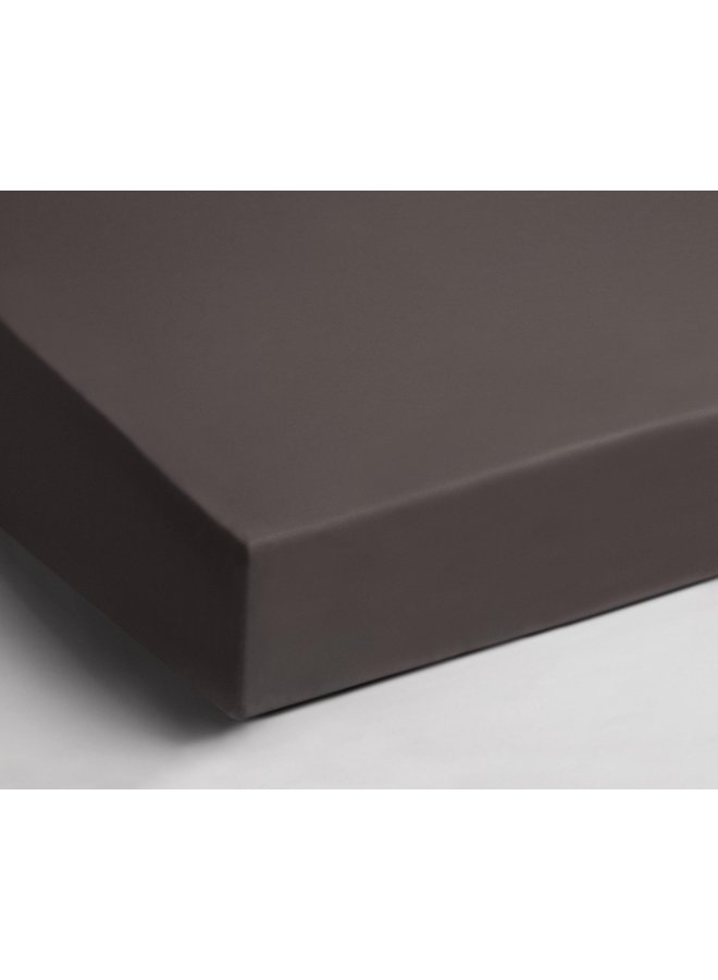 Hoeslaken Grijs - Katoensatijn