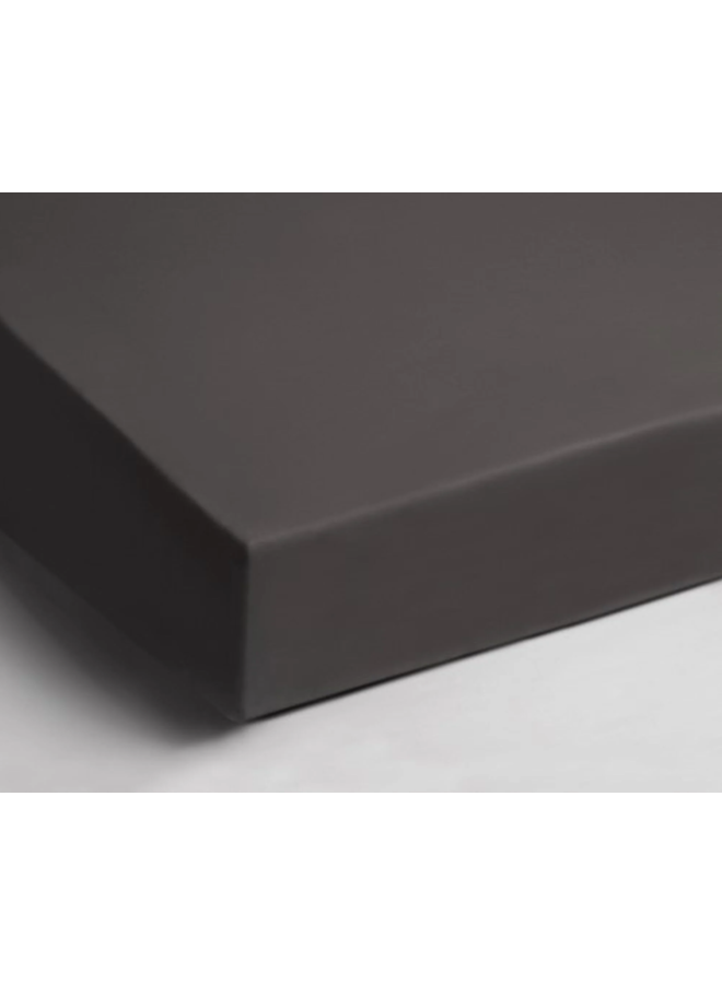 Hoeslaken Antraciet - Velours