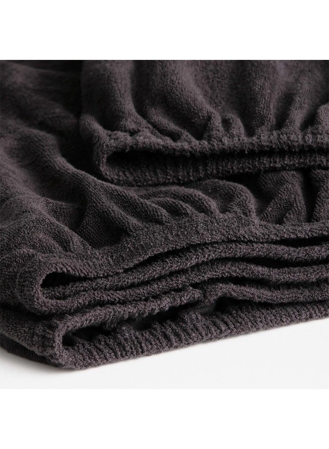 Cinderella Hoeslaken Antraciet - Badstof