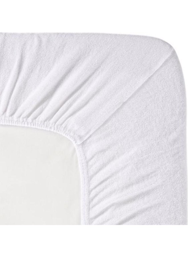 Hoeslaken Wit - Badstof