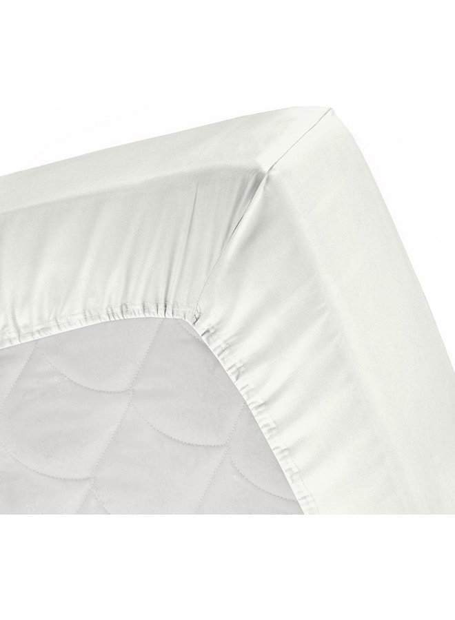 Cinderella Hoeslaken Topper Creme - Flanel