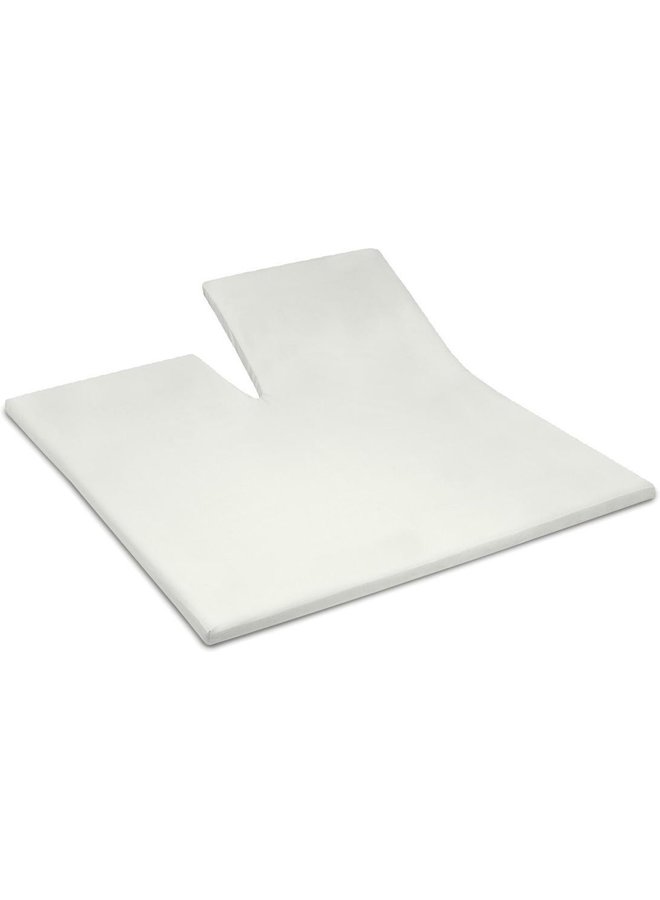 Cinderella Hoeslaken Splittopper Creme - Flanel