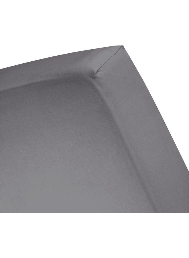 Cinderella Hoeslaken Splittopper Antraciet - Flanel