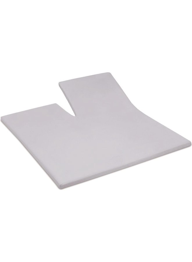 Hoeslaken Splittopper Grijs - Badstof