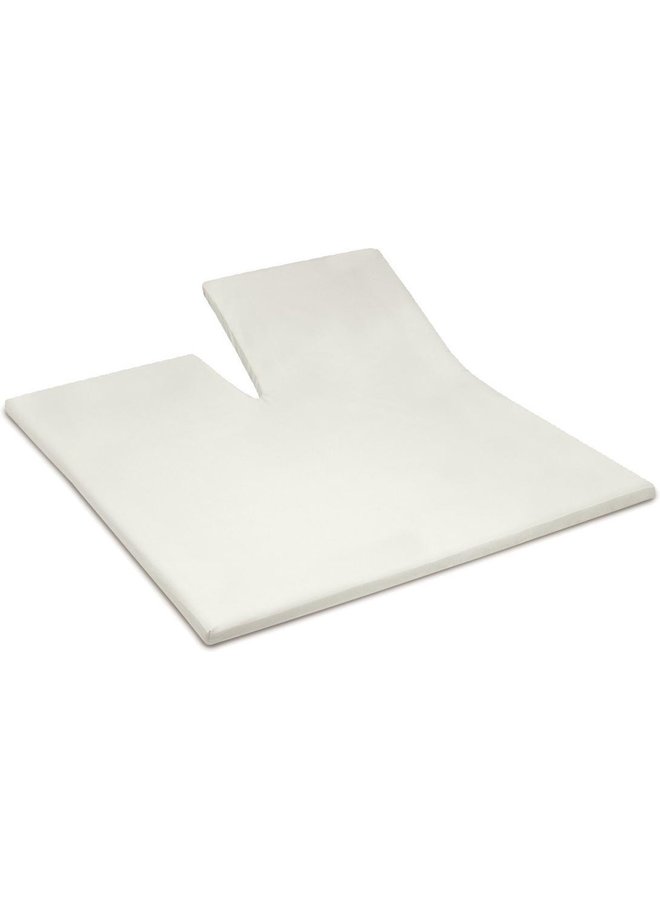 Cinderella Hoeslaken Splittopper Creme - Badstof