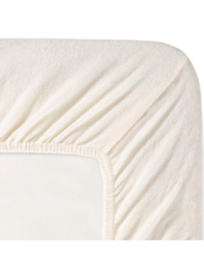 Cinderella Hoeslaken Splittopper Creme - Badstof