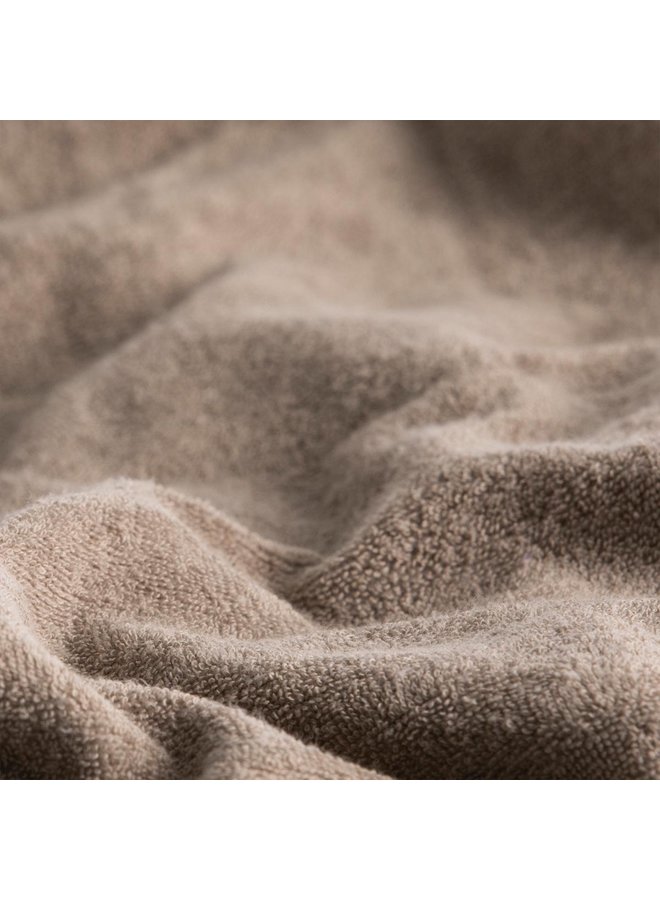 Cinderella Hoeslaken Topper Taupe - Badstof