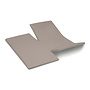 Cinderella Hoeslaken Dubbele Split Taupe - Jersey