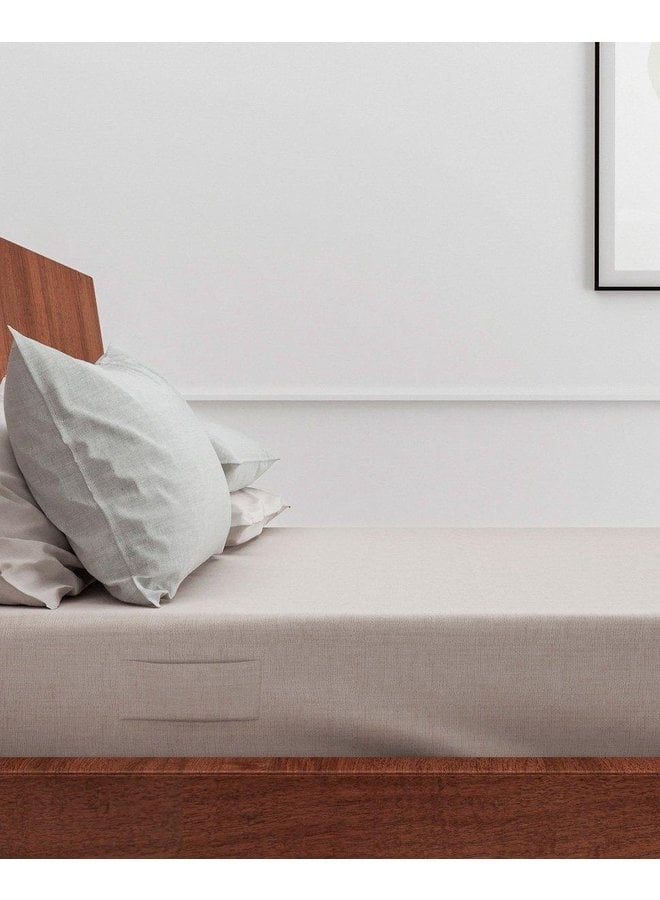 Zo! Home Hoeslaken Lino Zand - Katoen