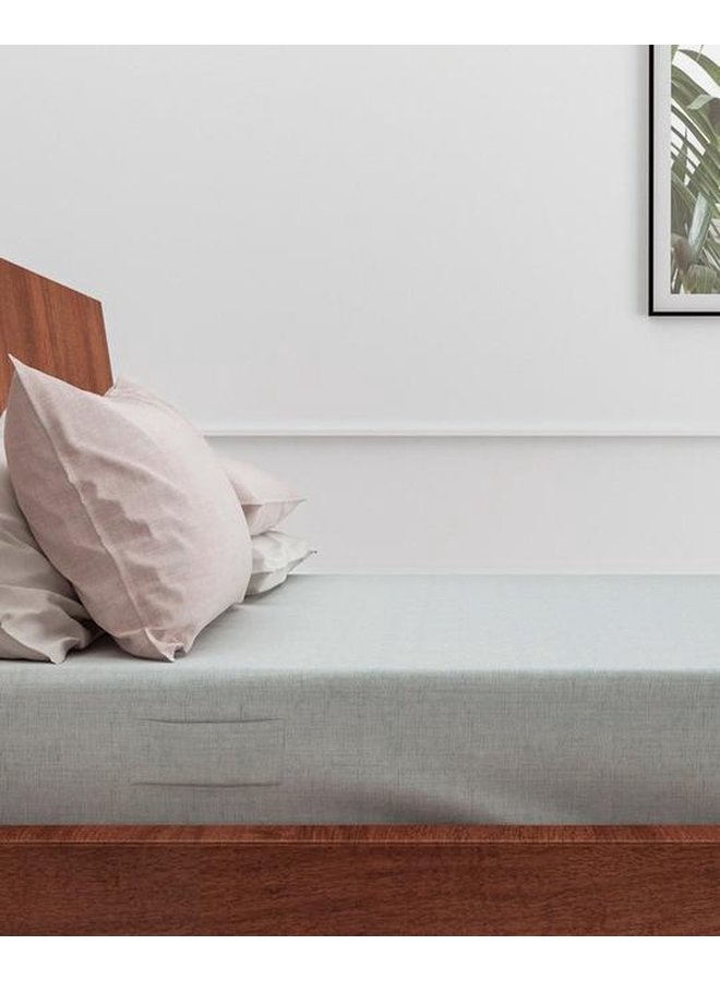 Zo! Home Hoeslaken Lino Mint Groen - Katoen