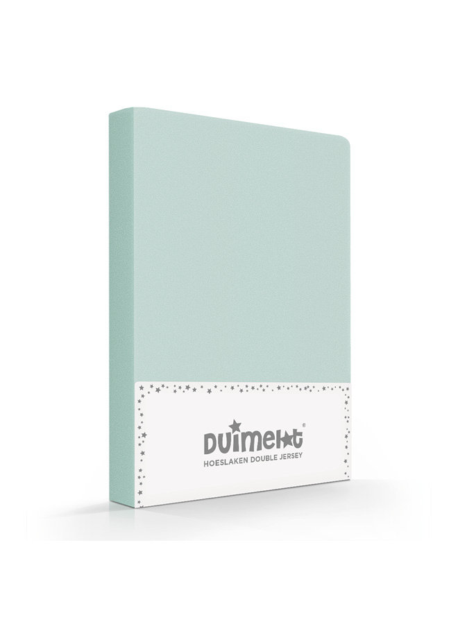 Duimelot Hoeslaken Kinder Groen - 60x120 + 70x140/150 - Dubbel Jersey