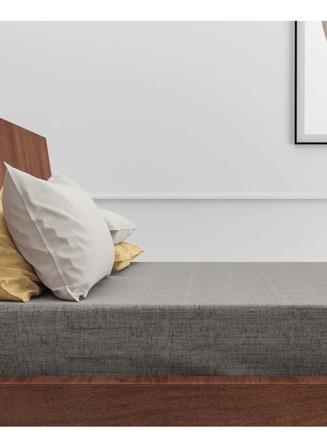 Zo! Home Hoeslaken Lino Antraciet - Katoen