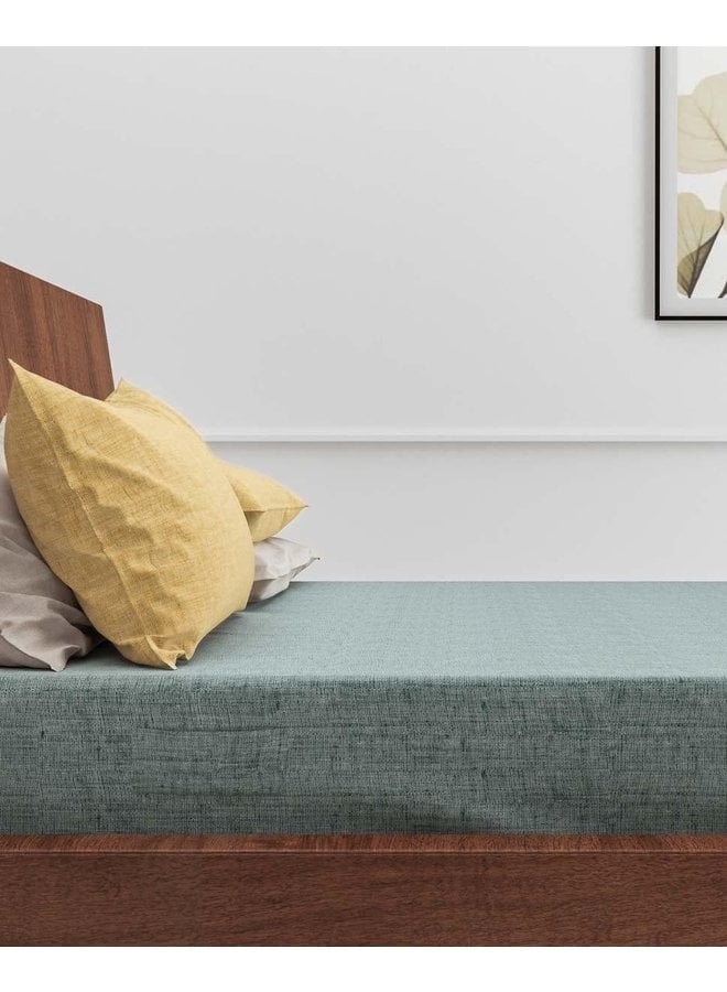 Zo! Home Hoeslaken Lino Donker Groen - Katoen