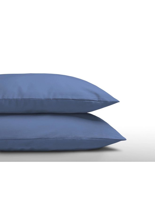 Dreamhouse Kussenslopen (Set van 2) Blauw  - 60x70 - Katoen