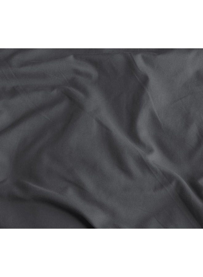 Primaviera Deluxe Kussenslopen (Set van 2) Antraciet - 60x70 - Katoensatijn