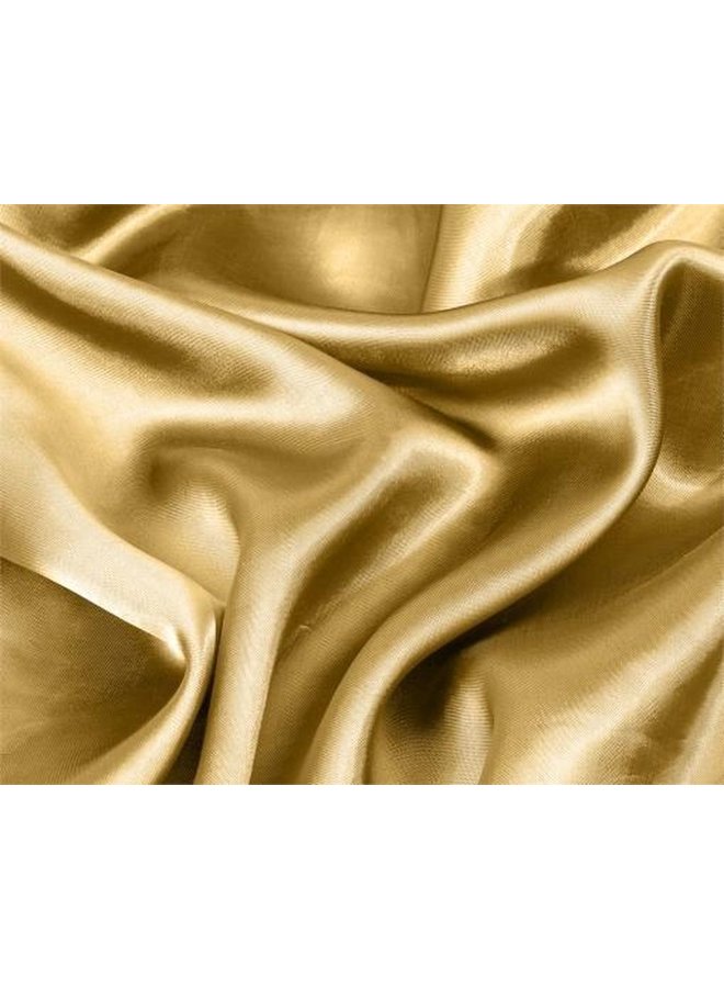 Beauty Skin Cara Satijn Kussenslopen Goud - 60x70