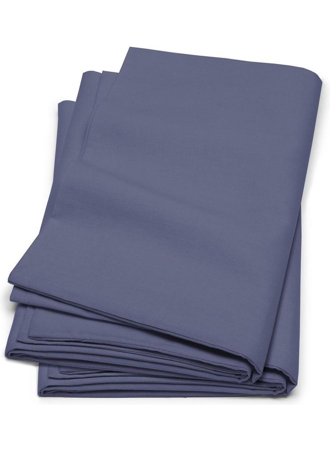 Cinderella Kussenslopen Weekend Navy - Set Van 2 - 80x80 - Katoen