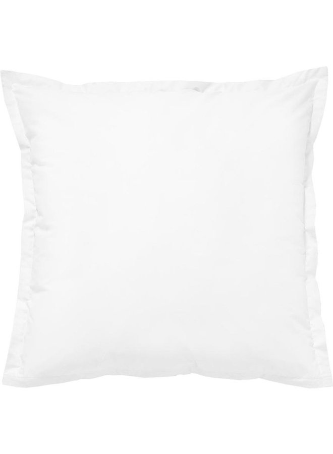 Cinderella Kussenslopen Volant (Set Van 2) Wit - 80x80 - Katoensatijn