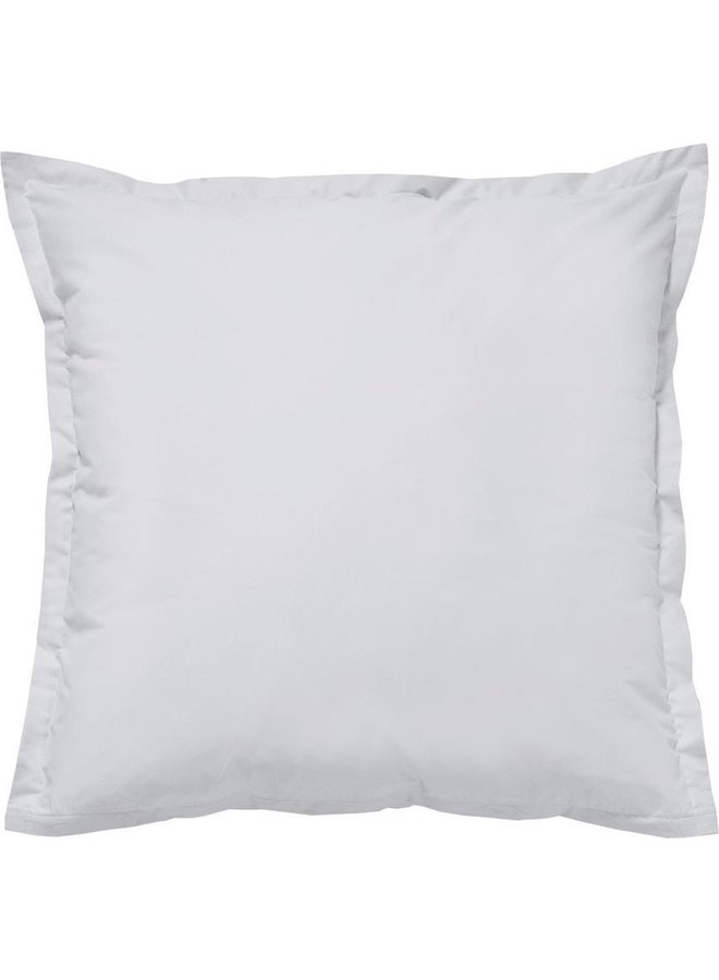 Kussenslopen Volant (Set Van 2) Grijs - 80x80 - Katoensatijn