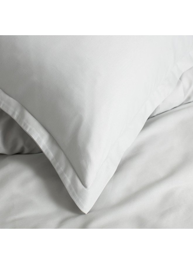 Cinderella Kussenslopen Volant (Set Van 2) Grijs - 60x70 - Katoensatijn