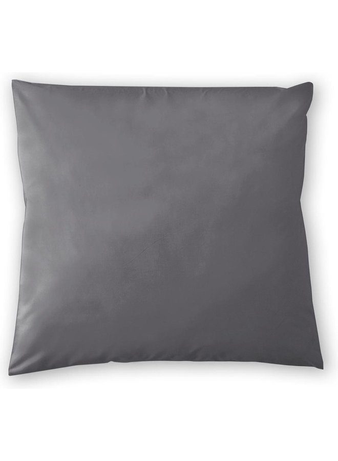 Cinderella Kussenslopen (Set Van 2) Antraciet - 80x80 - Flanel