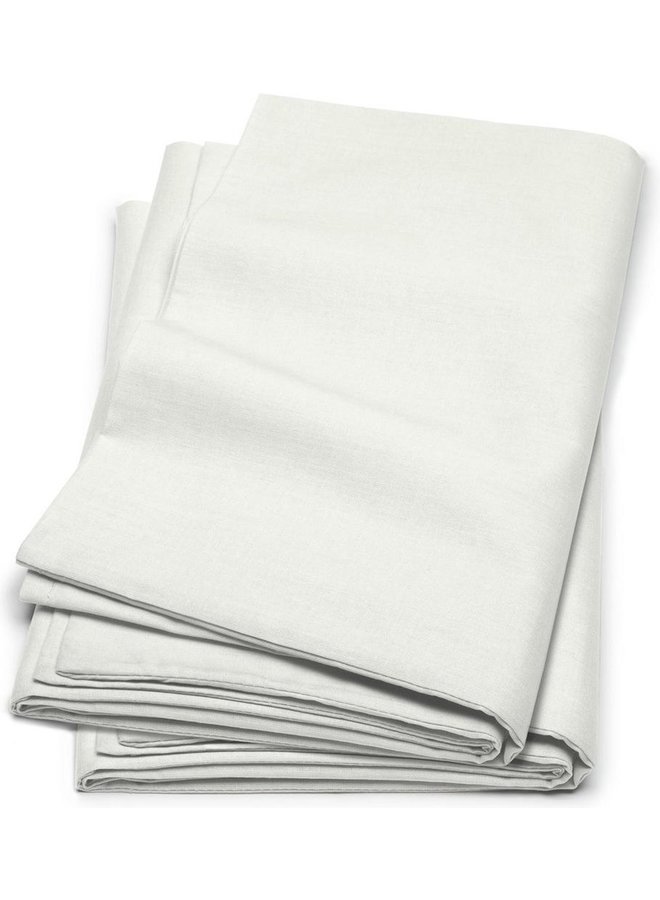 Cinderella Kussenslopen (Set Van 2) Creme - 80x80 - Flanel