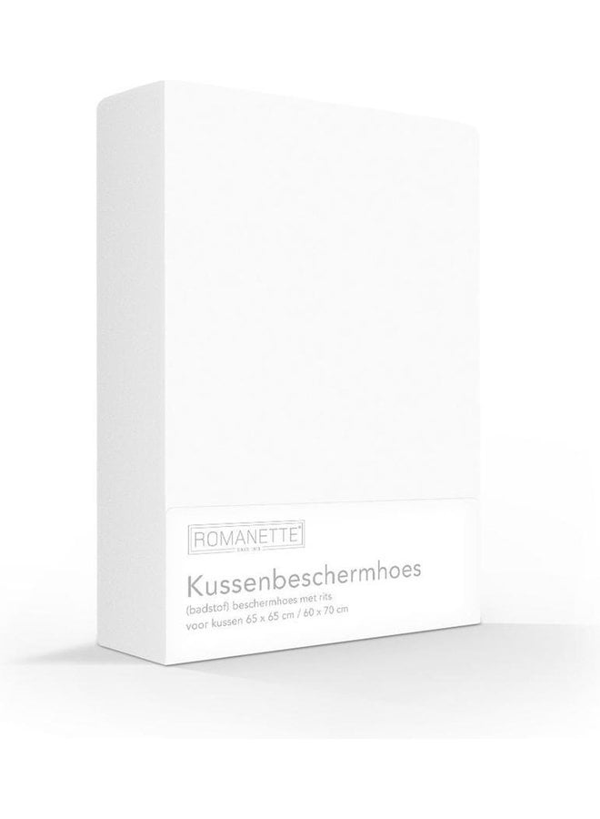 Romanette 2x Kussenbeschermers - 65x65/60x70