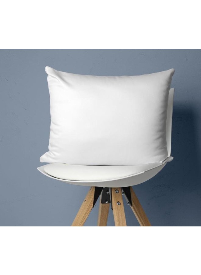 Kussenslopen (Set van 2) Wit - 60x70 - Katoensatijn