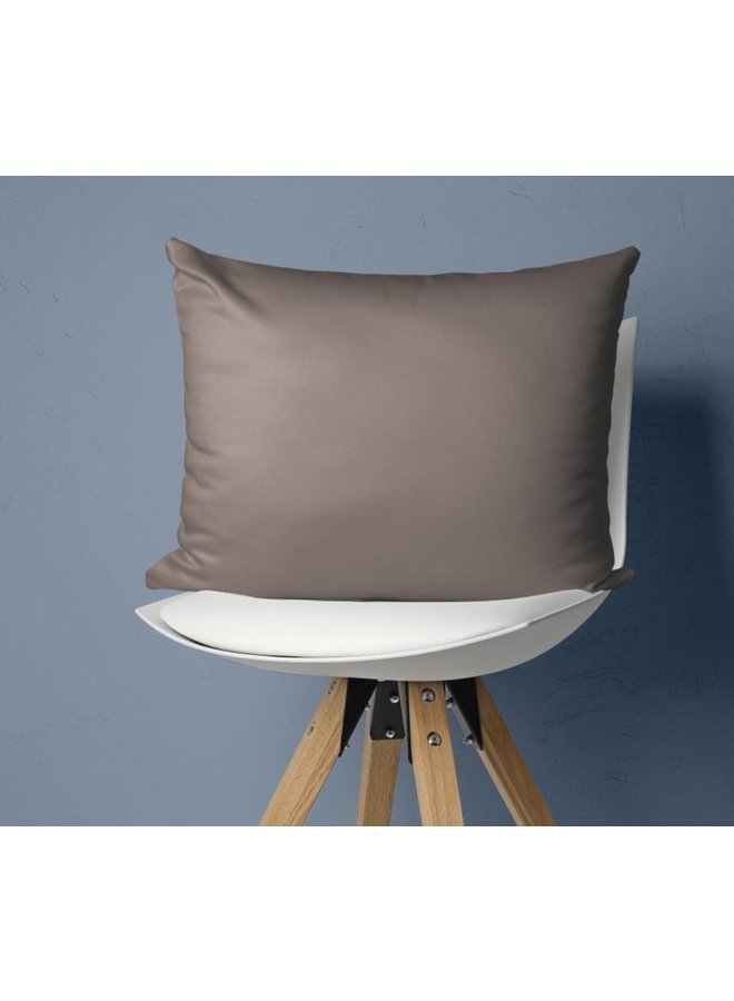 Primaviera Deluxe Kussenslopen (Set van 2) Taupe - 60x70 - Katoensatijn