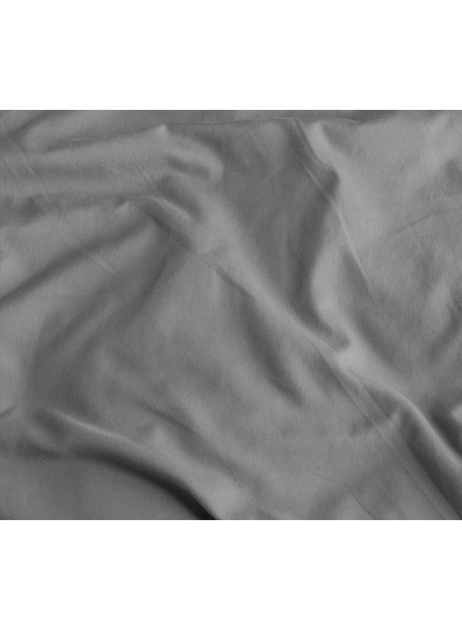 Primaviera Deluxe Kussenslopen (Set van 2) Grijs - 60x70 - Katoensatijn