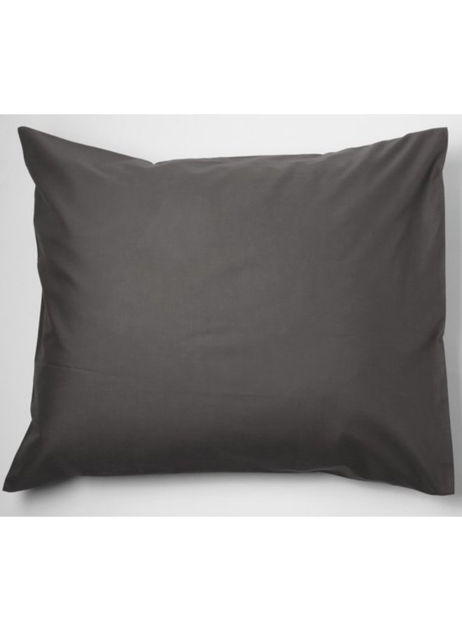 Papillon Kussenslopen (Set van 2) Grijs - 60x70 - Katoensatijn