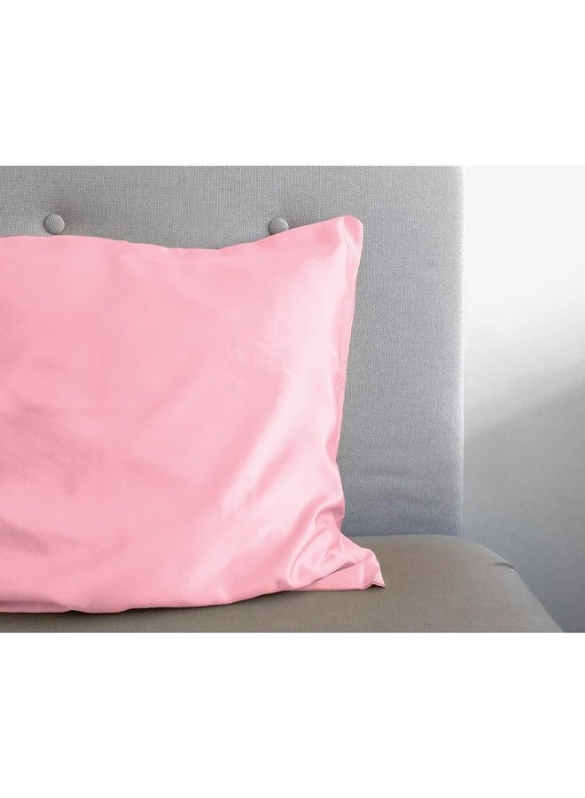 Beauty Skin Cara Kussenslopen (Set van 2) Roze - 60x70 - Satijn