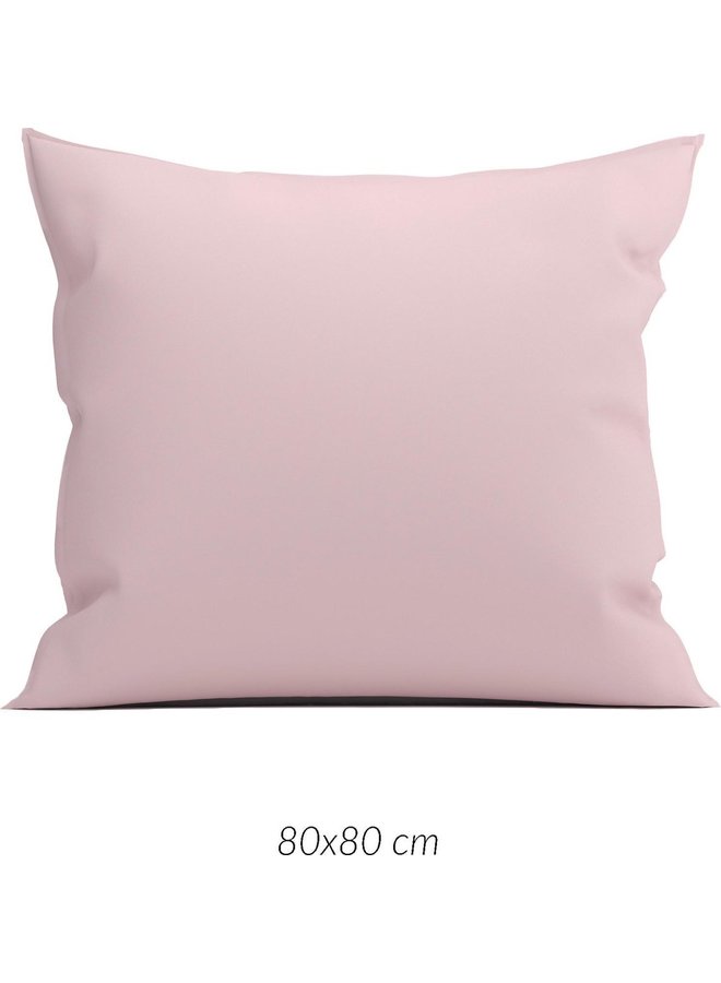 ZO! Home Kussenslopen Satinado (Set Van 2) Shady Roze - 80x80 - Katoensatijn