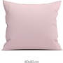 ZO! Home Kussenslopen Satinado (Set Van 2) Shady Roze - 80x80 - Katoensatijn