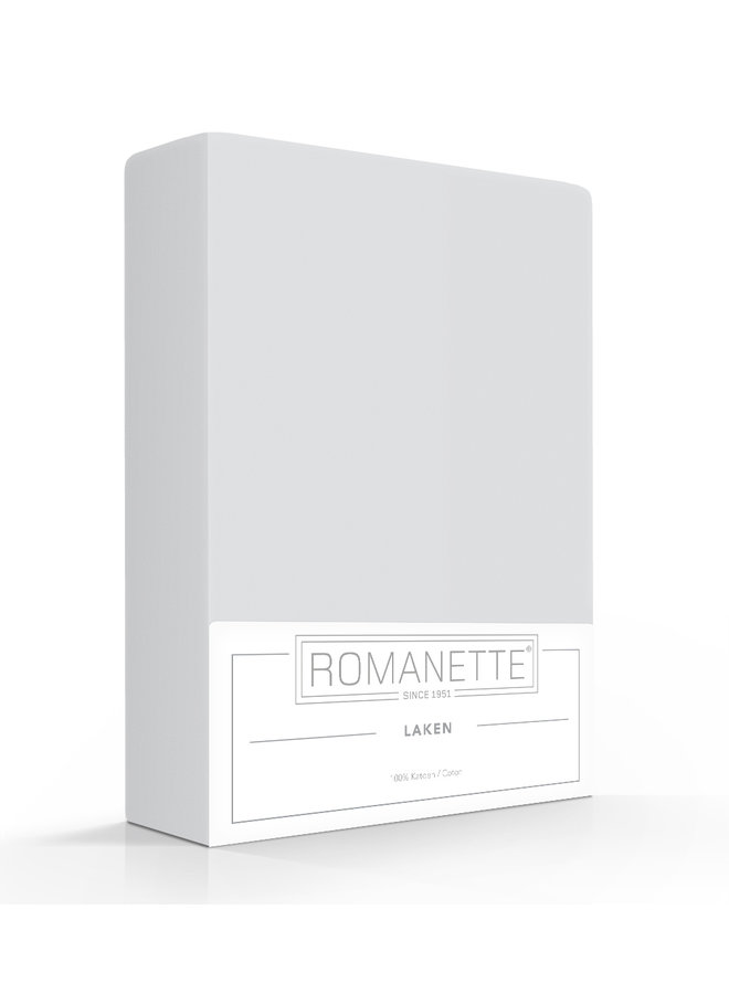 Laken Grijs - Katoen