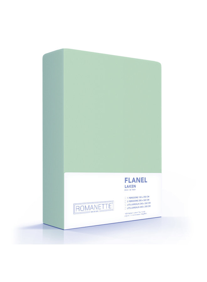 Flanel Laken Groen