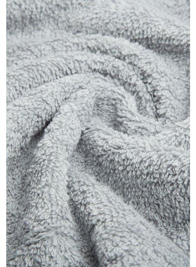 Good Morning Handdoeken (Set Van 2) Grijs - 70x140 - Badstof Katoen