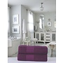 2x Emotion Handdoeken Katoen Badstof Bordeaux Paars - 70x140