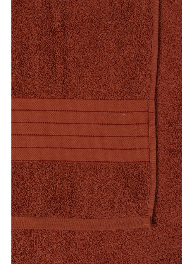 Good Morning Handdoeken (Set Van 2) Terra - 70x140 - Badstof Katoen