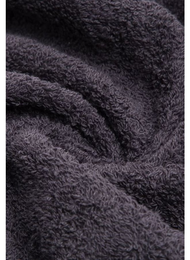 Good Morning Handdoeken (Set Van 4) Antraciet - 50x100 - Badstof Katoen