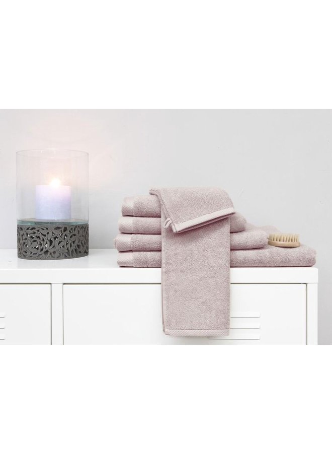 Heckett & Lane Handdoeken Premium (Set Van 2) Roze - 60x110 - Badstof Katoen