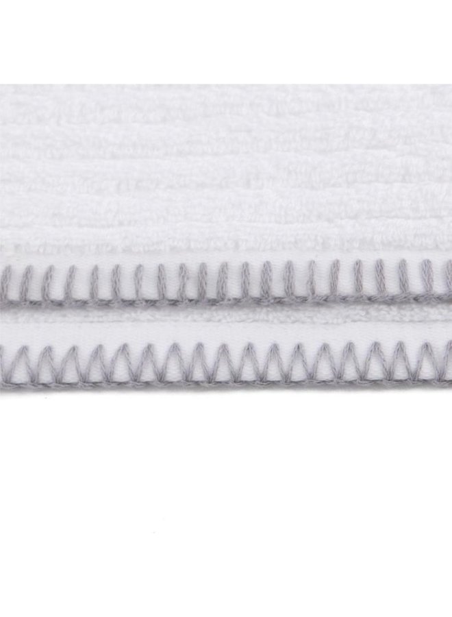 Heckett & Lane Badmat Wit - Bamboe/Katoen