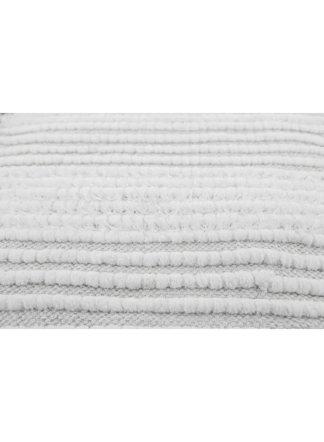 ZO! Home Badmat Solange Wit - Katoen/Polyester