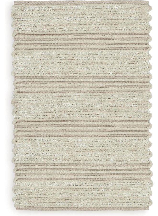 Badmat Solange Naturel - Katoen/Polyester