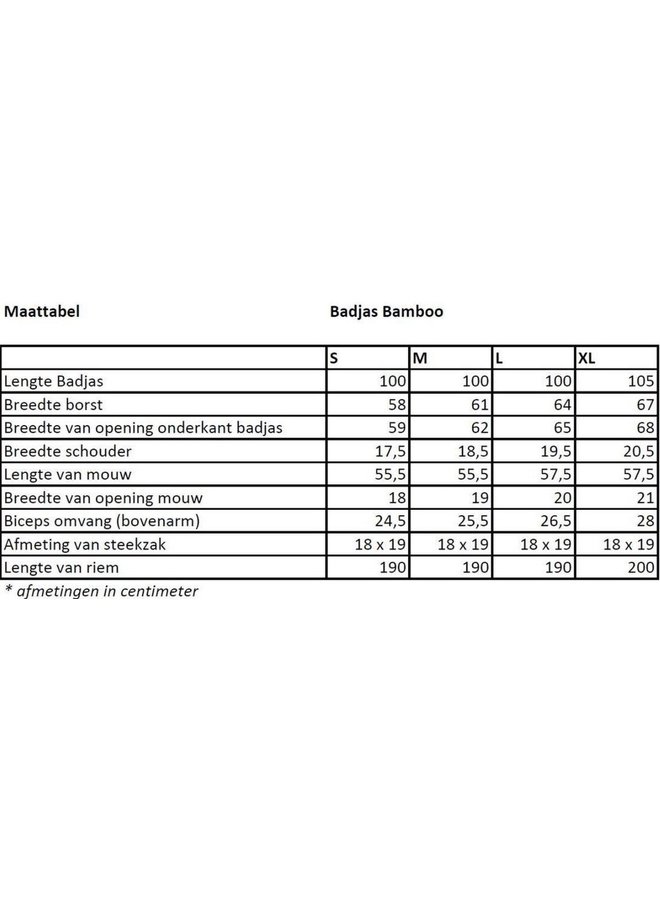 Heckett & Lane Badjas Mint Groen - Bamboe/Katoen