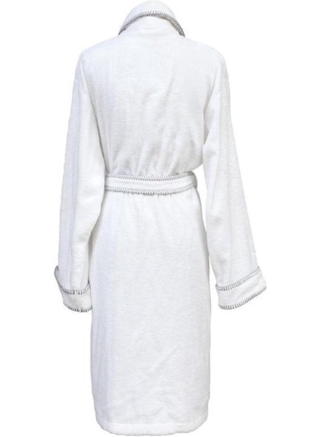 Heckett & Lane Badjas Wit - Bamboe/Katoen